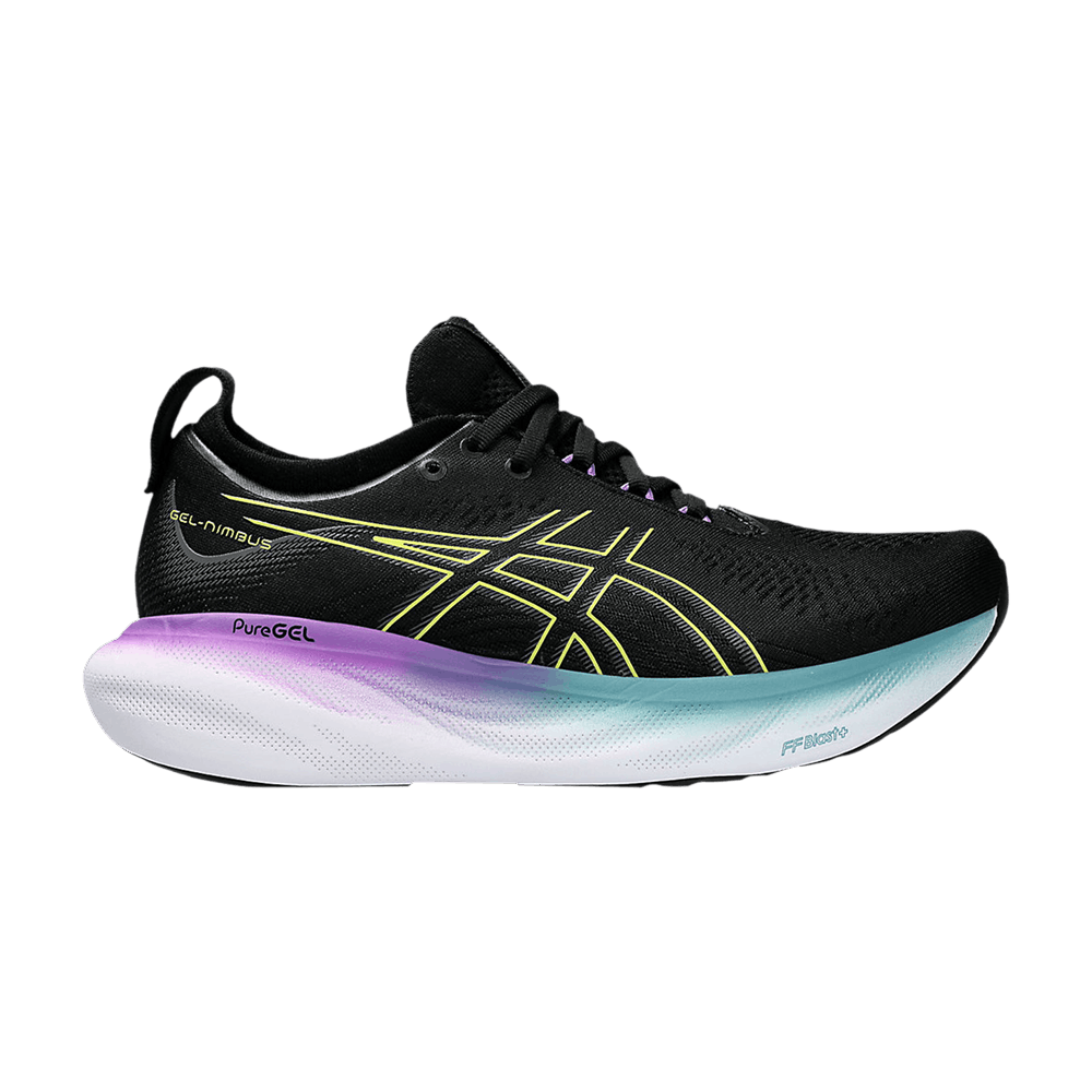 Кроссовки ASICS Wmns Gel Nimbus 25 'Black Glow Yellow'