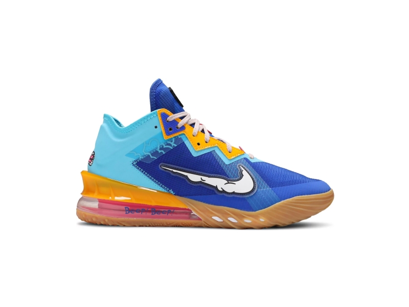 Кроссовки Xbox x Space Jam x Nike LeBron 18 Low Wile E. x Roadrunner Special Box