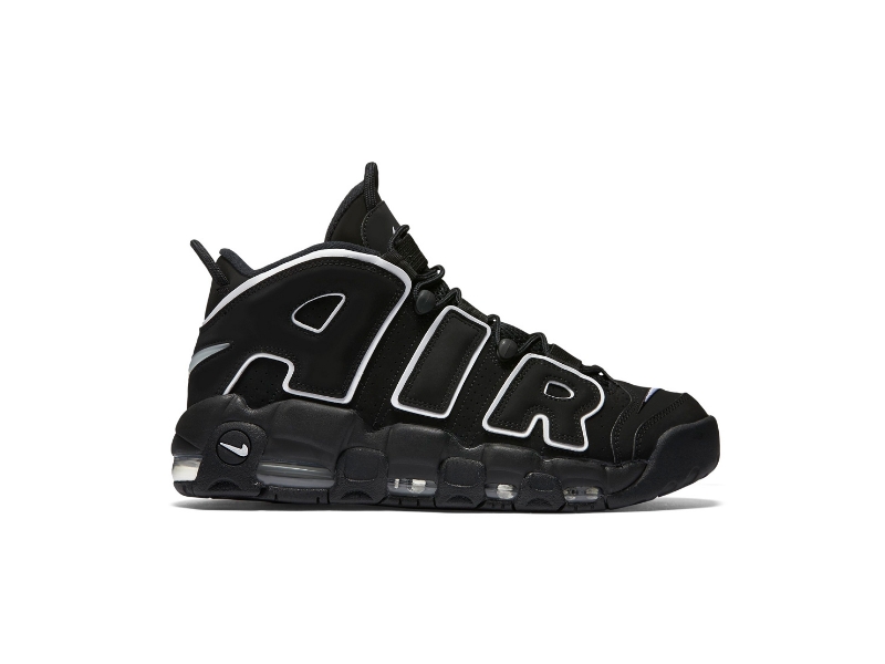Кроссовки Nike Air More Uptempo Black White 2016