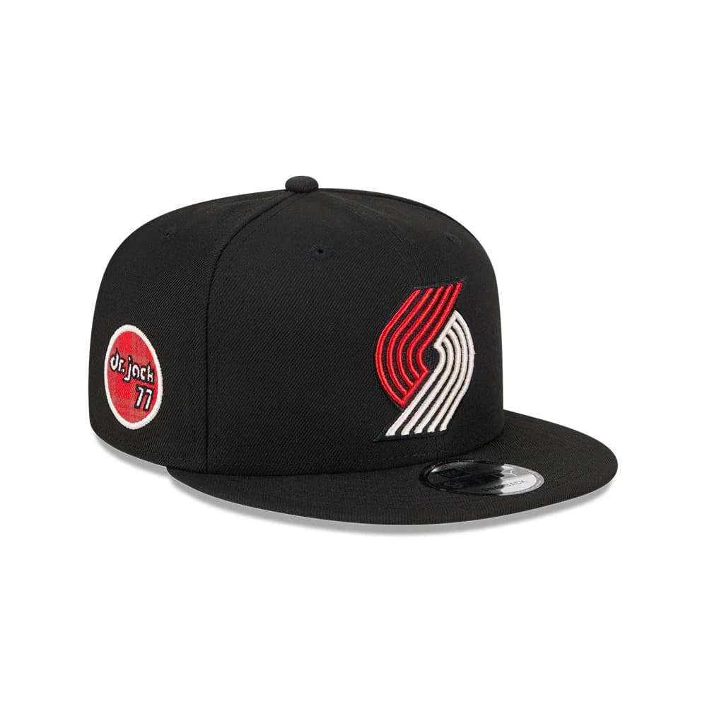 Бейсболка New Era Portland Trail Blazers 9FIFTY Alternate 2024 City Edition NBA Snapback Hat