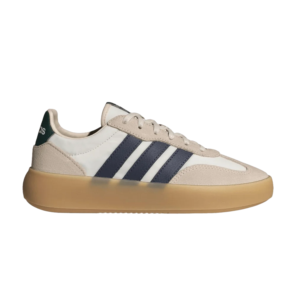 Кроссовки adidas Barreda Decode Little Kid 'Off White Collegiate Navy Collegiate Green'