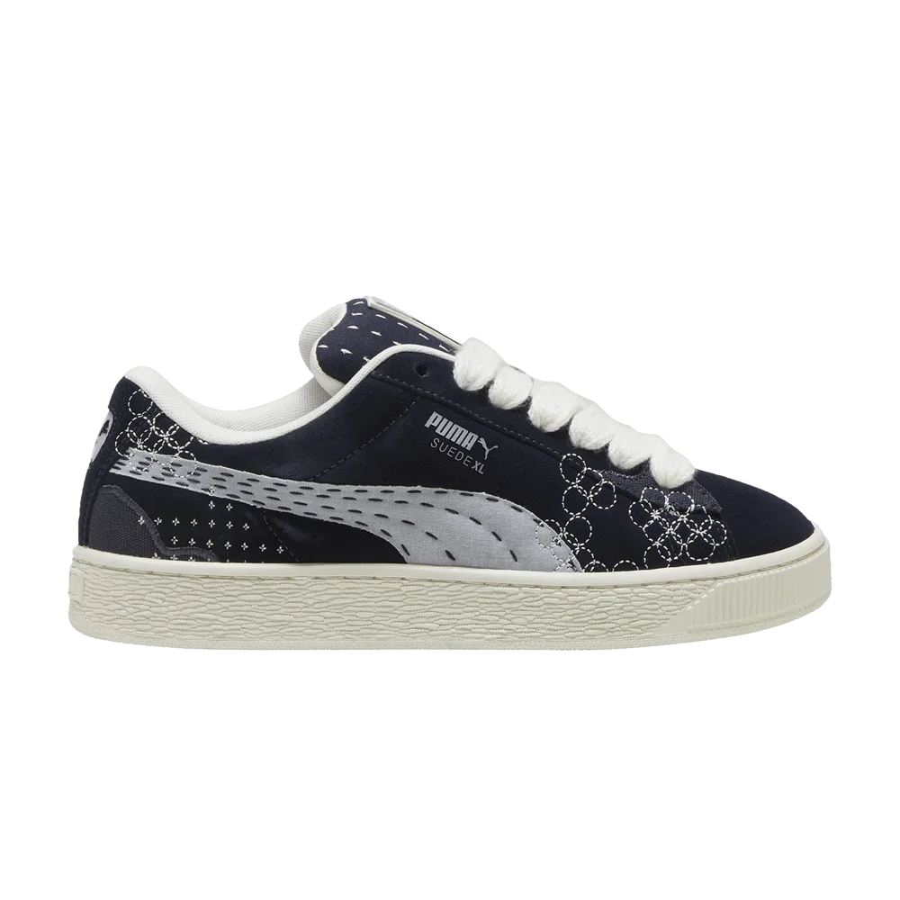 Кроссовки Puma Suede XL 'Sashiko - New Navy'