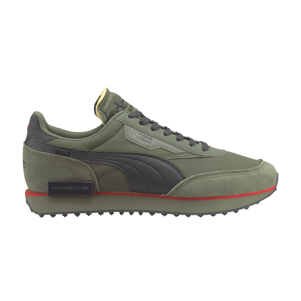 Кроссовки Porsche Legacy x Puma Future Rider Turbo 'Thyme Forest Night'