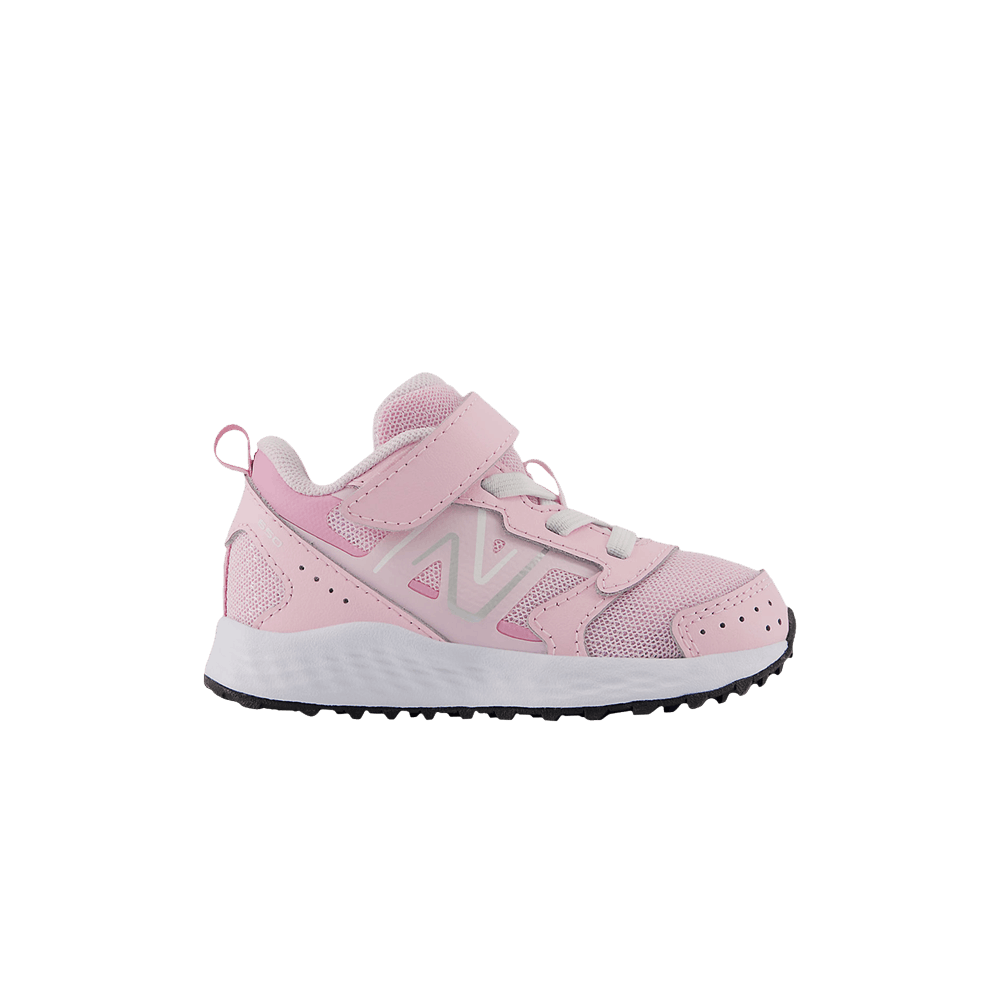 Кроссовки New Balance Fresh Foam 650 Bungee Lace Top Strap Toddler Wide 'Light Raspberry Pink Sugar'
