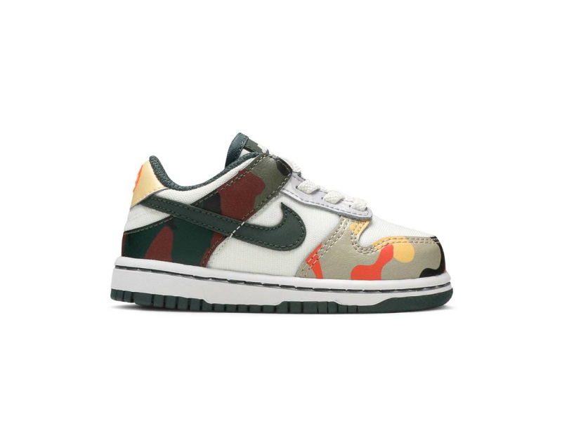 Кроссовки Nike Dunk Low SE TD 'Sail Multi-Camo'