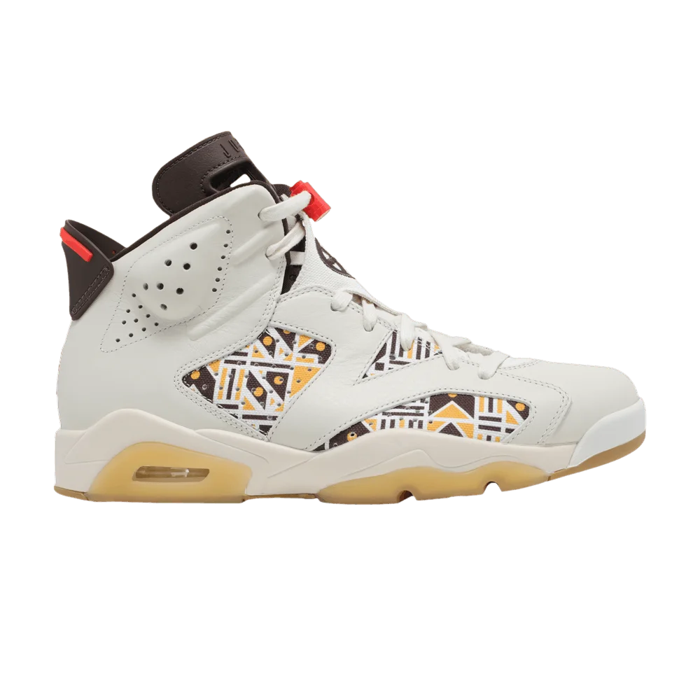 Кроссовки Air Jordan 6 Retro 'Quai 54 - Sail Gum'