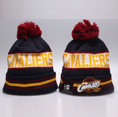 Шапка 2019 New Era NBA Cavaliers Black Yellow Hat