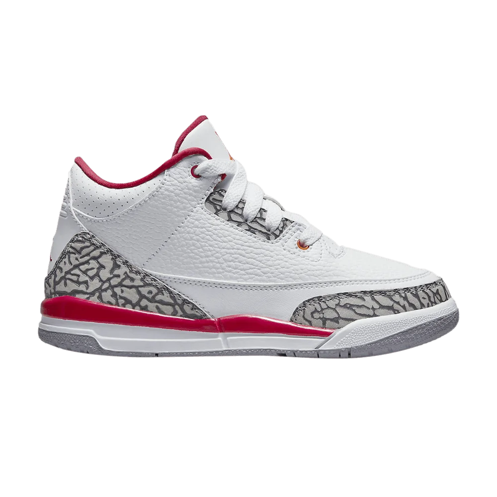 Кроссовки Air Jordan 3 Retro PS 'Cardinal Red'