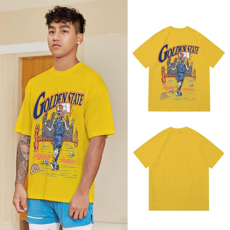 Футболка Ehot Golden State Pool Party Yellow T-Shirt