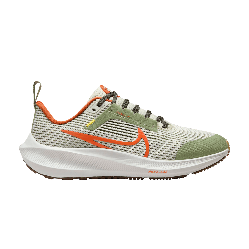 Кроссовки Nike Air Zoom Pegasus 40 GS 'Oil Green Campfire Orange'