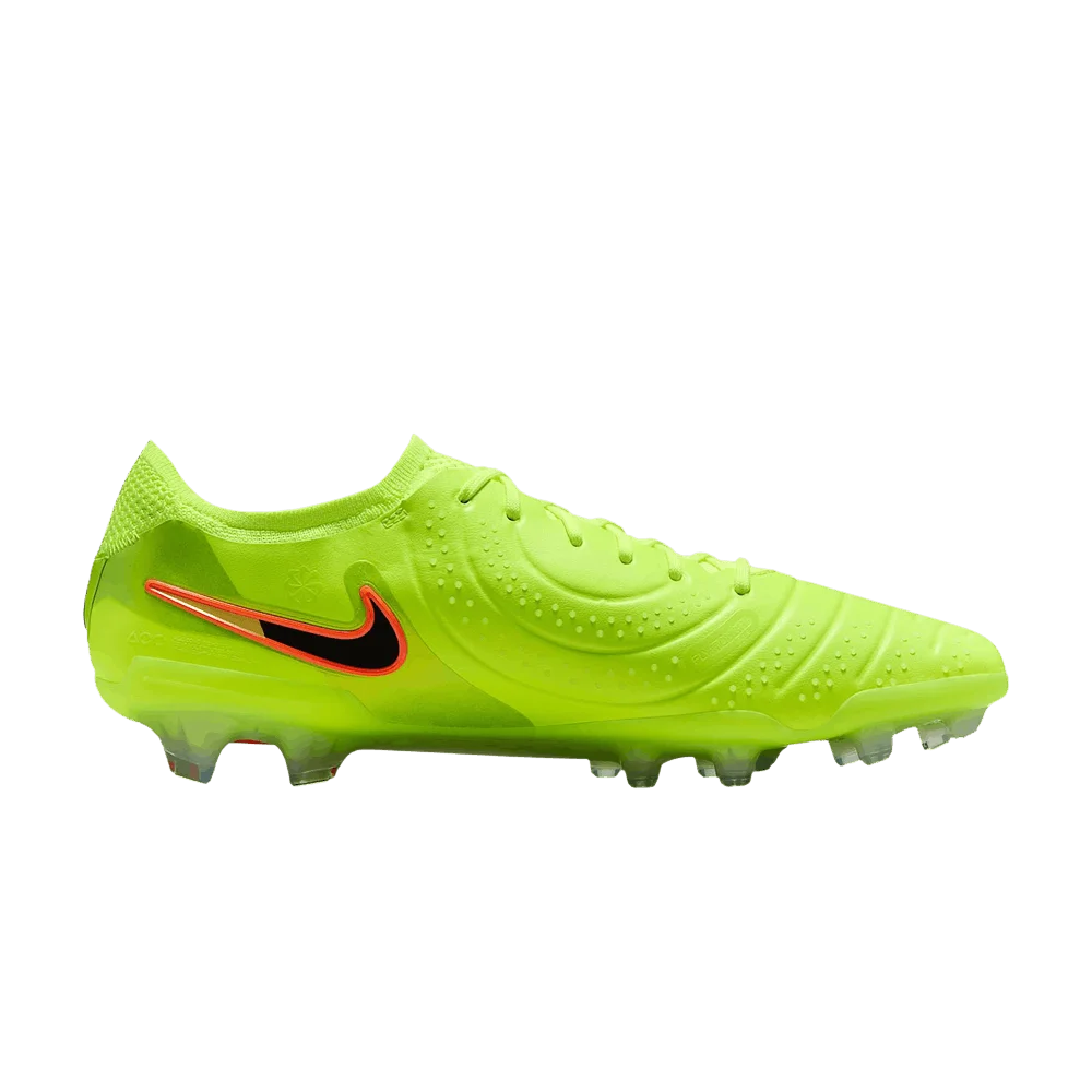 Кроссовки Nike Tiempo Legend 10 Elite FG 'Volt Black'