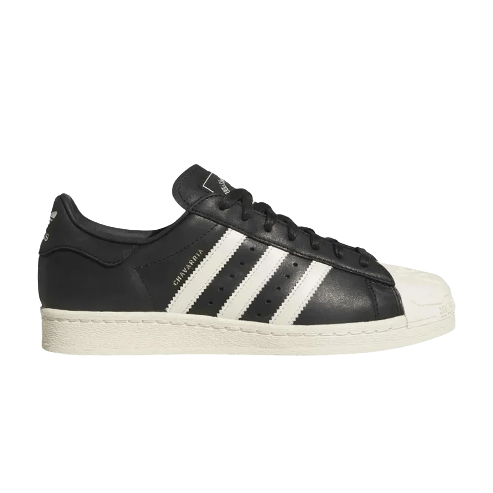 Кроссовки Willy Chavarria x adidas Superstar 'Black White Gold'