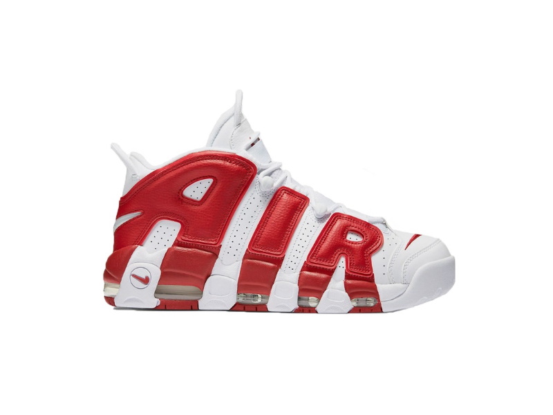 Кроссовки Nike Air More Uptempo GS 'Gym Red'