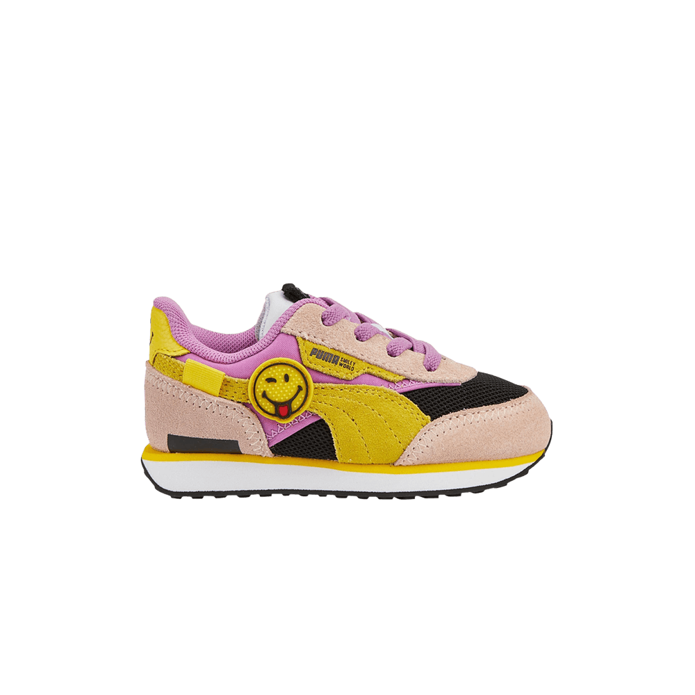 Кроссовки SmileyWorld x Puma Future Rider Infant 'Rose Quartz Mauve Pop'