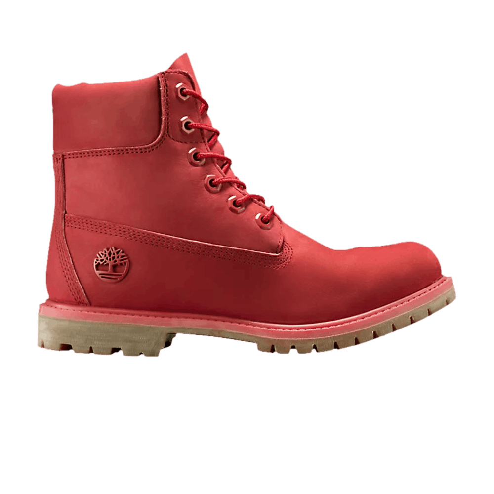 Кроссовки Timberland Wmns 6 Inch Premium 'Ruby Red'