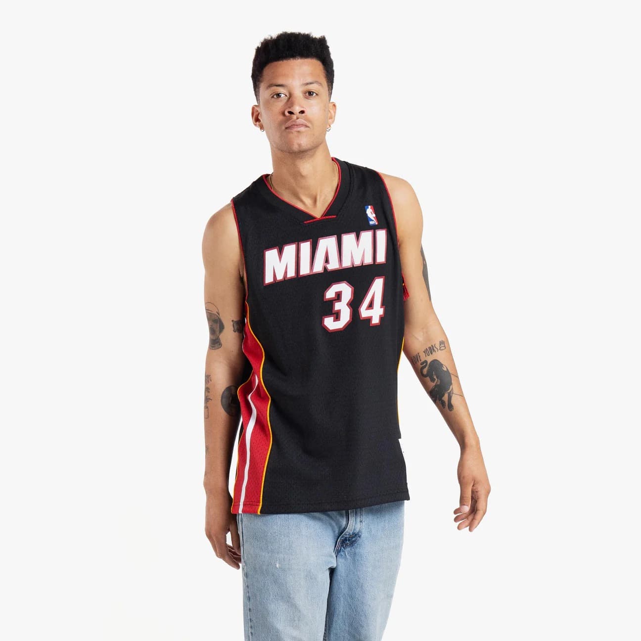 Баскетбольная джерси 2012-13 Miami Heat Ray Allen #34 Swingman Hardwood Classic Black Jersey