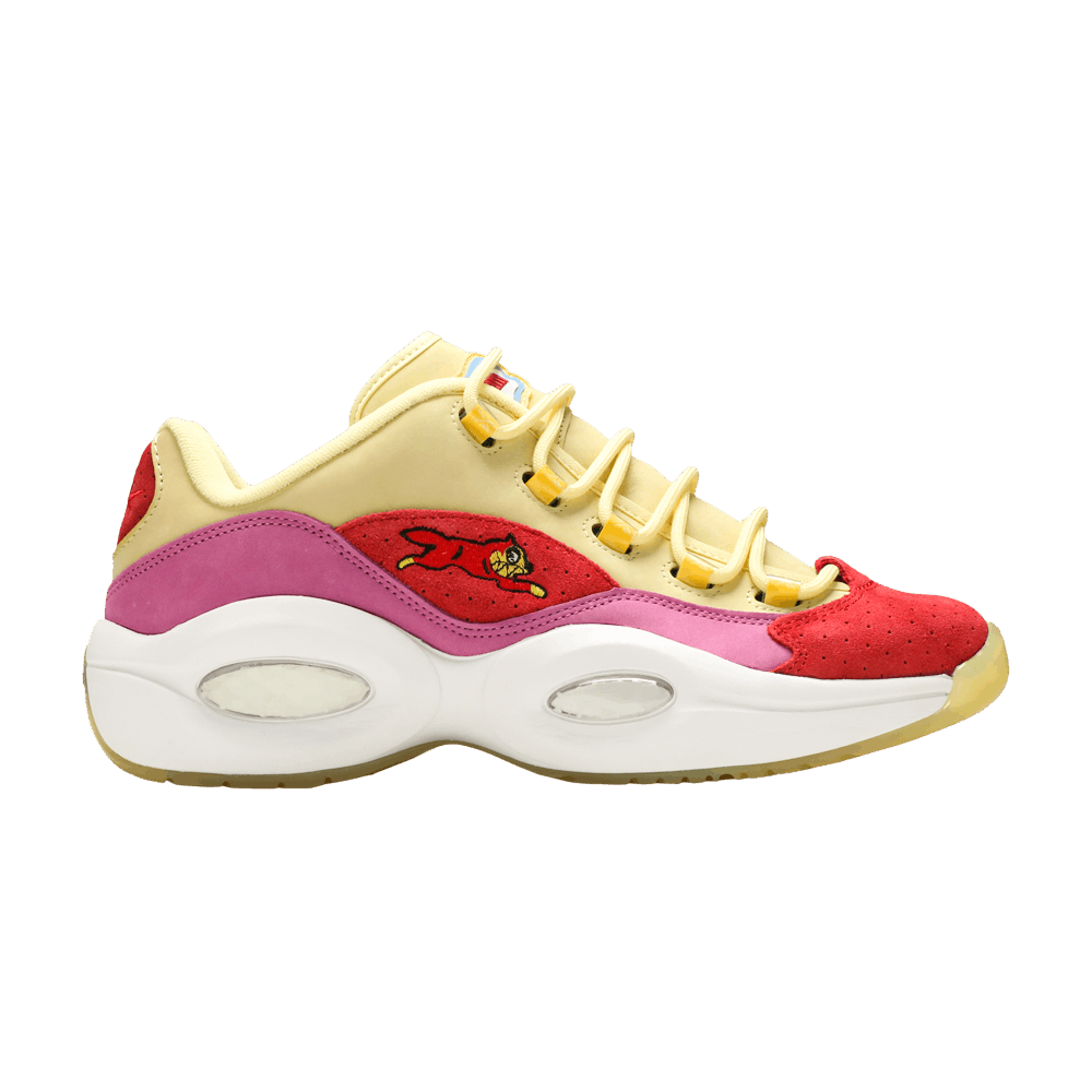 Кроссовки Reebok BBC Ice Cream x Question Low 'Yellow Red'