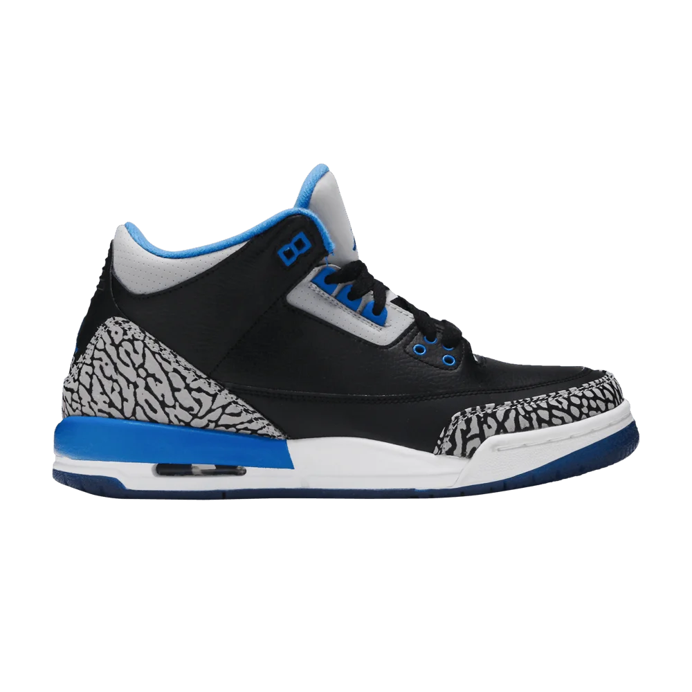Кроссовки Air Jordan 3 Retro BG 'Sport Blue'