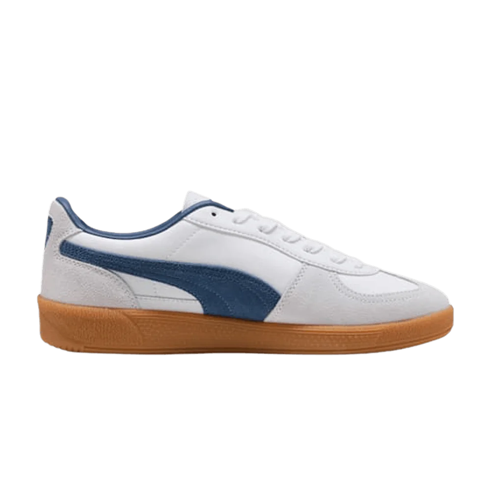 Кроссовки Puma Palermo Leather 'White Dark Indigo'