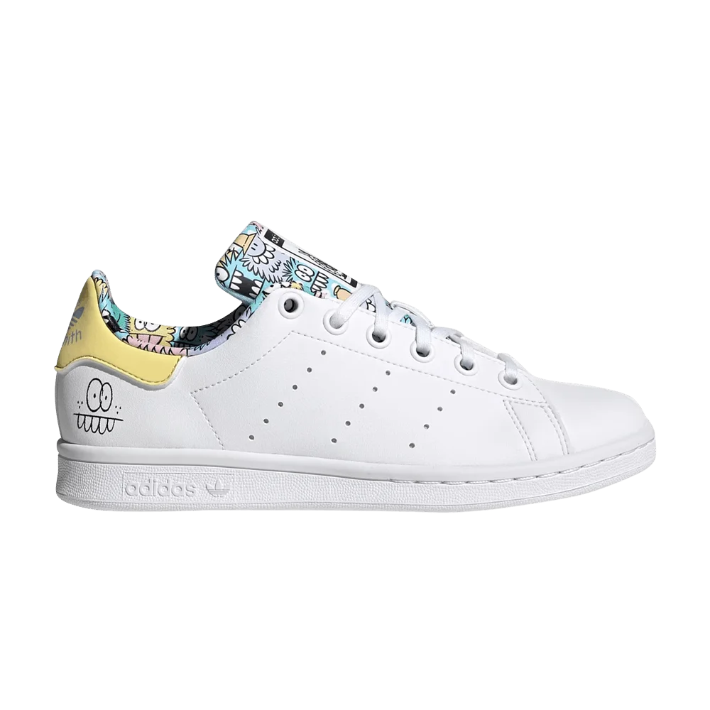 Кроссовки Kevin Lyons x adidas Stan Smith J 'Playful Artwork'