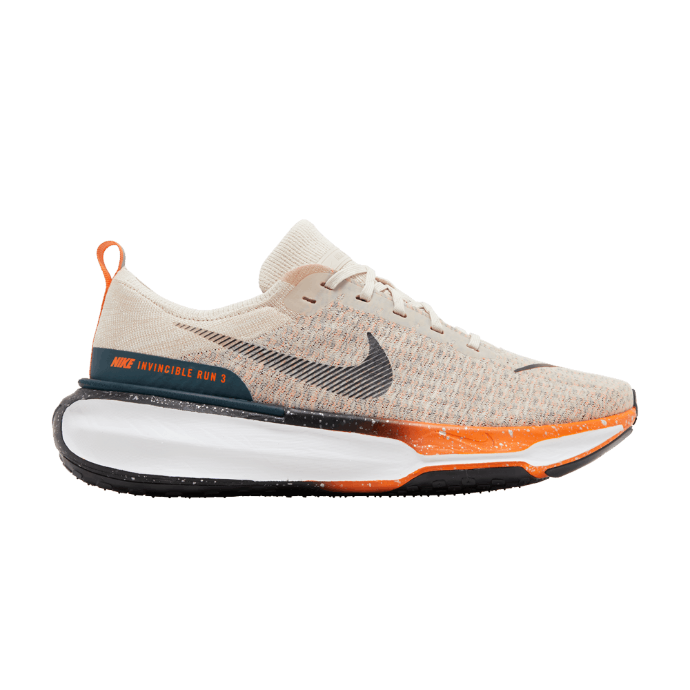Кроссовки Nike ZoomX Invincible Run Flyknit 3 'Oatmeal Safety Orange'