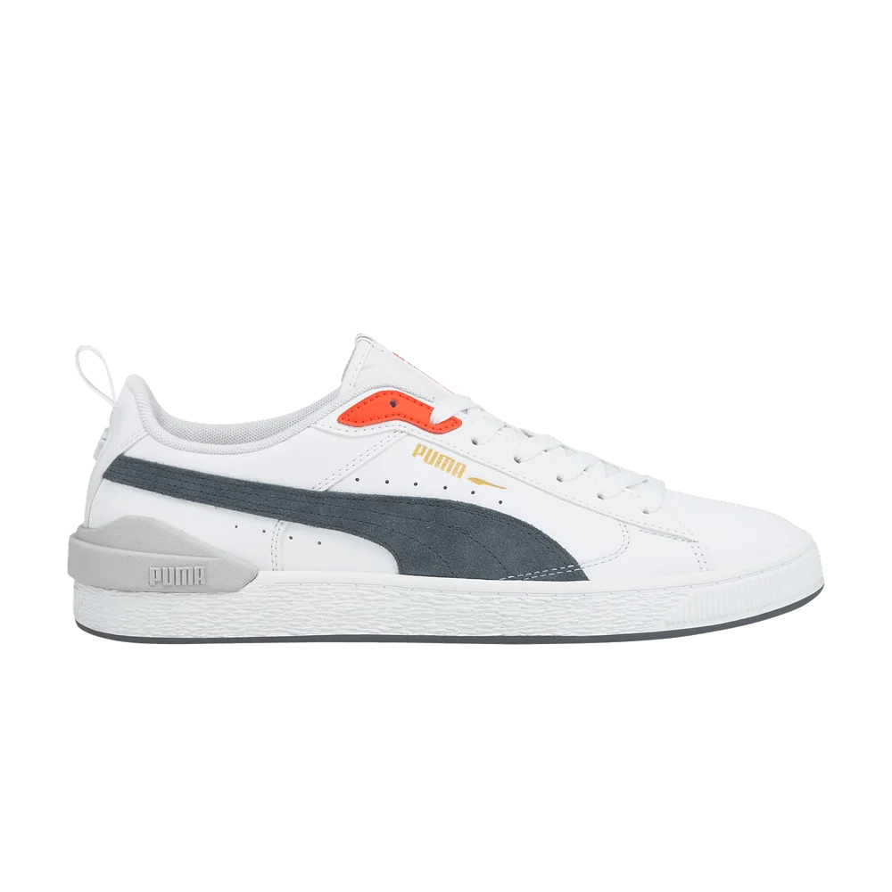 Кроссовки Puma Suede Bloc 'White Dark Slate'