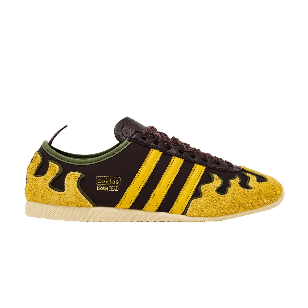 Кроссовки Brain Dead x adidas Japan 'Brown Hazel Yellow'