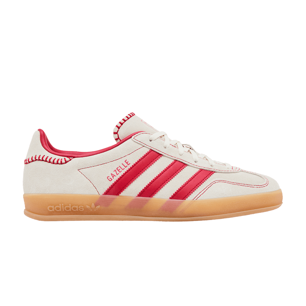 Кроссовки adidas Wmns Gazelle Indoor 'Beige Scarlet Gum'