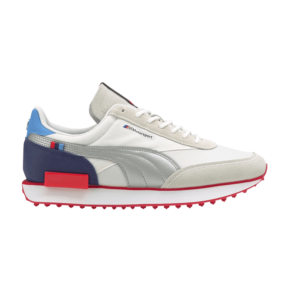 Кроссовки BMW Motorsport x Puma Future Rider 'White High Risk Red'