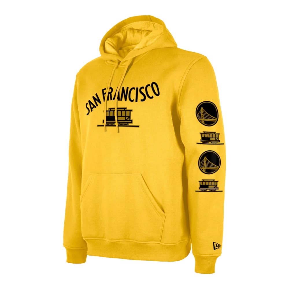 Худи New Era Golden State Warriors 2024 City Edition NBA Hoodie