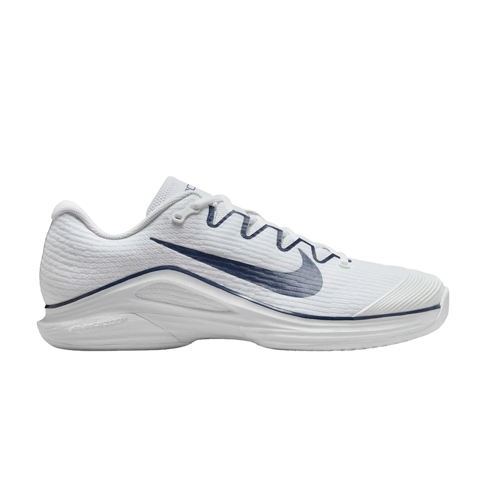 Кроссовки NikeCourt Air Zoom Vapor 12 HC 'White Midnight Navy'