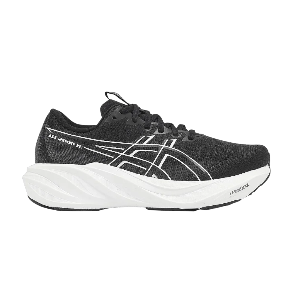 Кроссовки ASICS Wmns GT 2000 15 D Wide 'Black White'