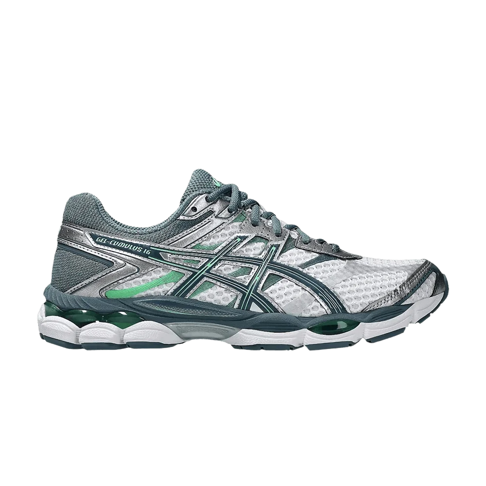 Кроссовки ASICS Gel Cumulus 16 'White Ironclad'