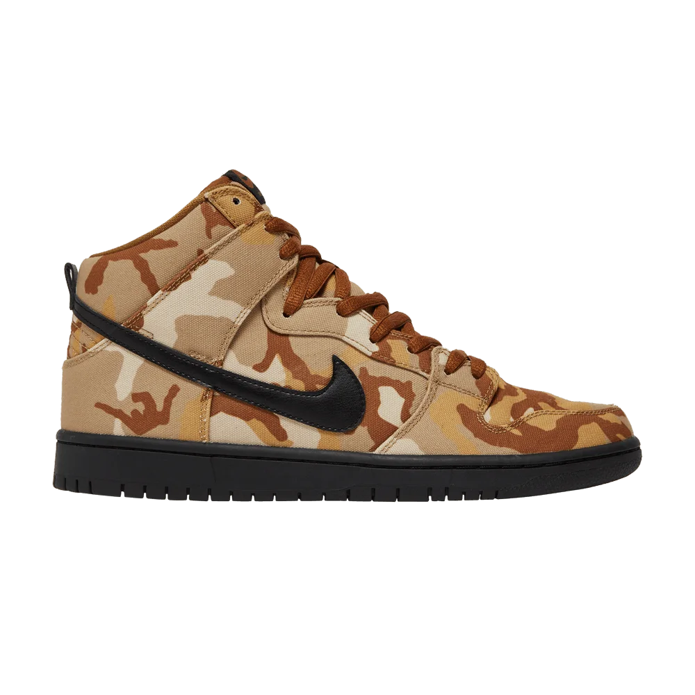 Кроссовки Nike Dunk High Pro SB 'Brown Camo'