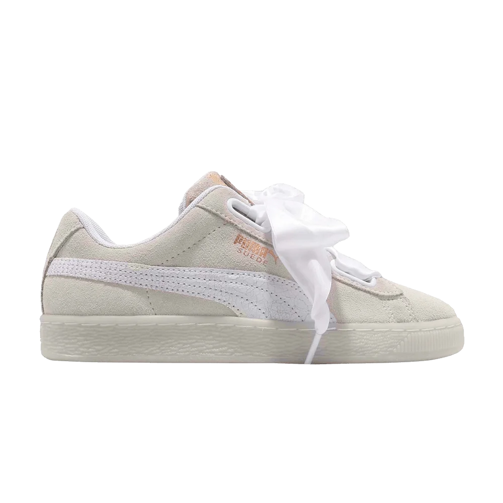 Кроссовки Puma Wmns Suede Heart Artica 'White'