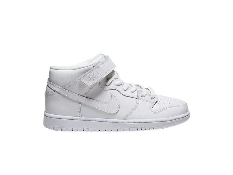 Кроссовки Nike Dunk Mid Pro SB White