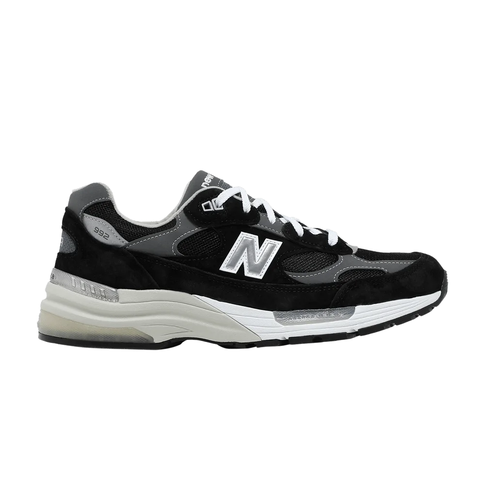 Кроссовки New Balance 992 Made in USA 'Black' 2021