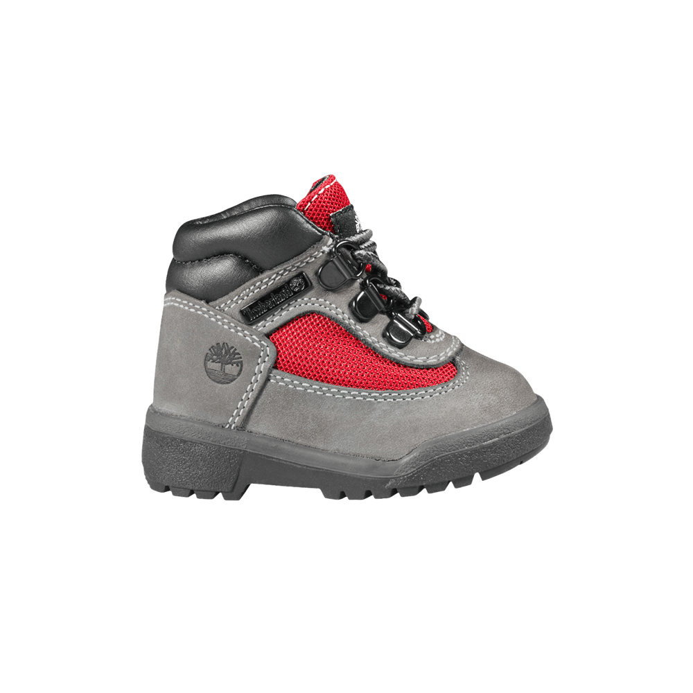 Кроссовки Timberland Field Boot Mid Boot Toddler 'Grey Red'