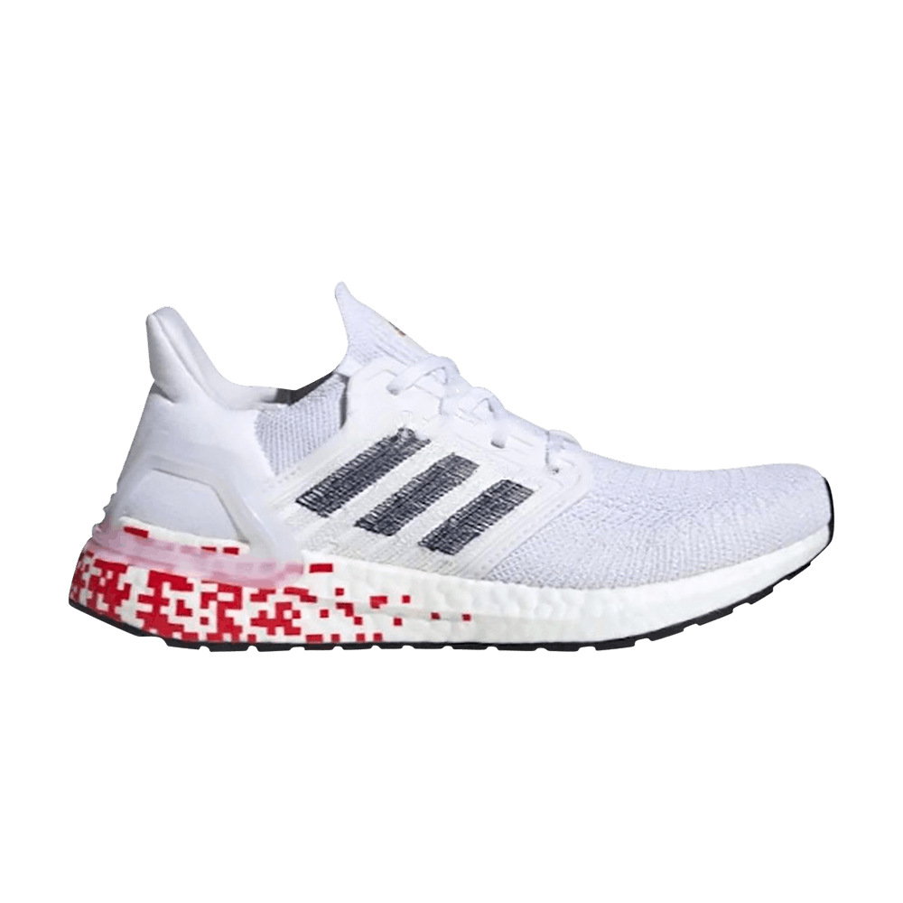 Кроссовки adidas Wmns UltraBoost 20 'White Red Digital'