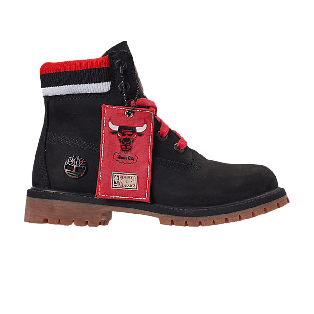 Кроссовки Timberland NBA x Mitchell and Ness x 6 Inch Classic Premium Boot Junior 'Chicago Bulls'