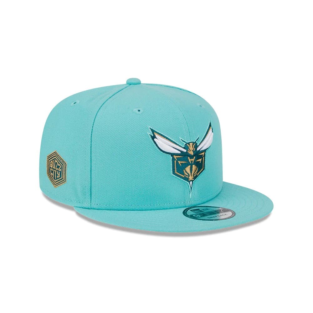 Бейсболка New Era Charlotte Hornets 9FIFTY Alternate 2024 City Edition NBA Snapback Hat