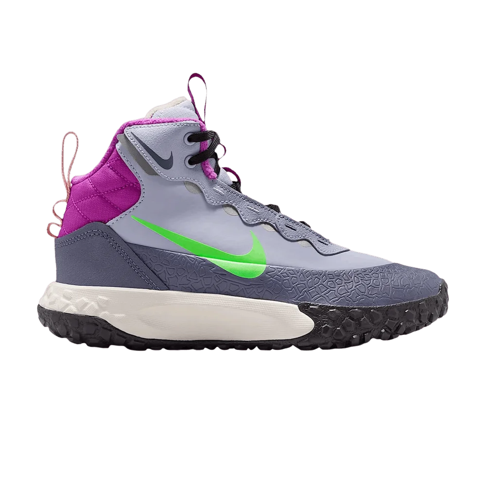 Ботинки Nike Terrascout GS 'Ghost/Light Carbon/Vivid Purple/Green Strike'