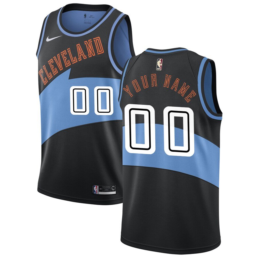 Баскетбольная джерси 2019-20 Cleveland Cavaliers Hardwood Classics Custom Swingman Black