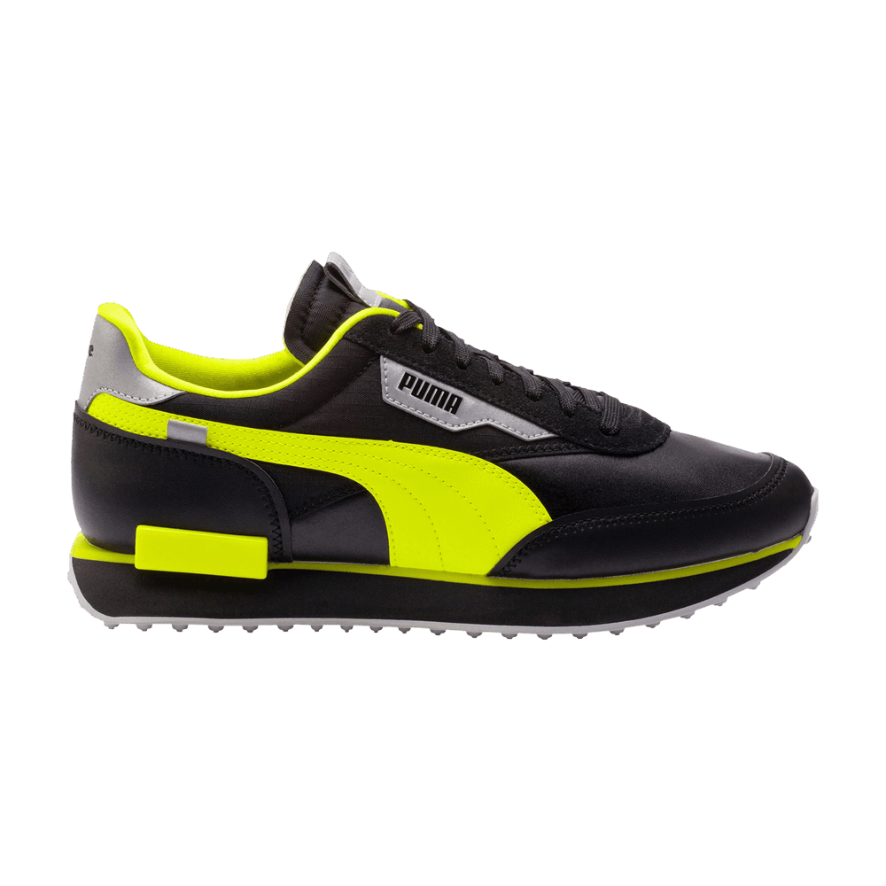 Кроссовки Puma Future Rider Risk Alert 'Black Safety Yellow'