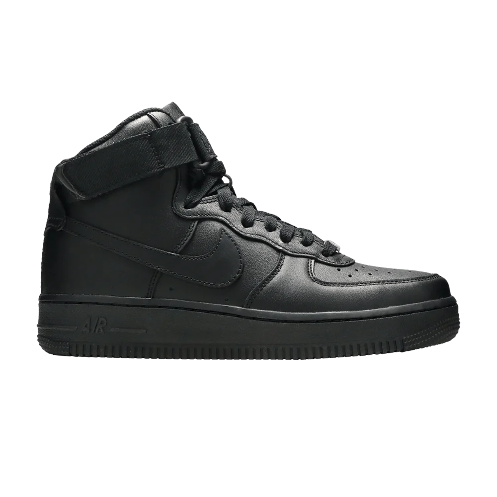 Кроссовки Nike Wmns Air Force 1 High 'Triple Black'