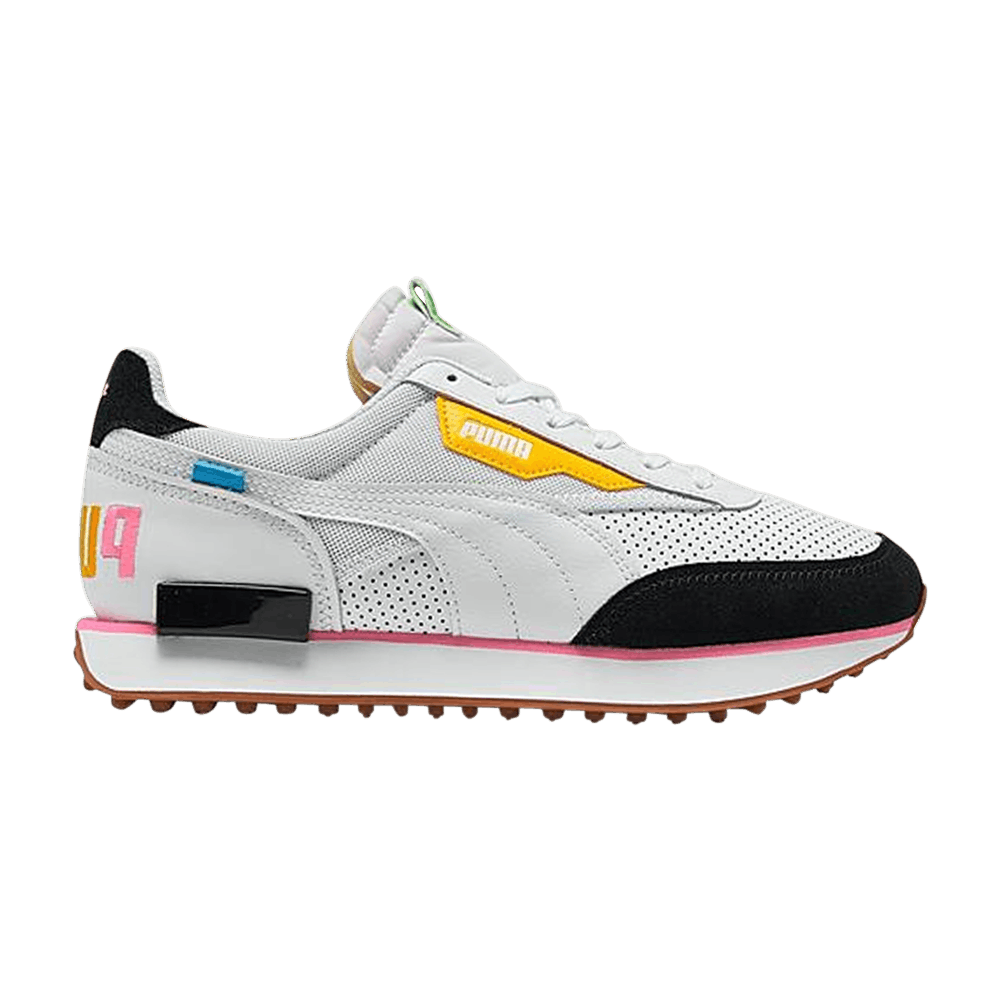 Кроссовки Puma Future Rider Finish 'White Flourescent Pink'