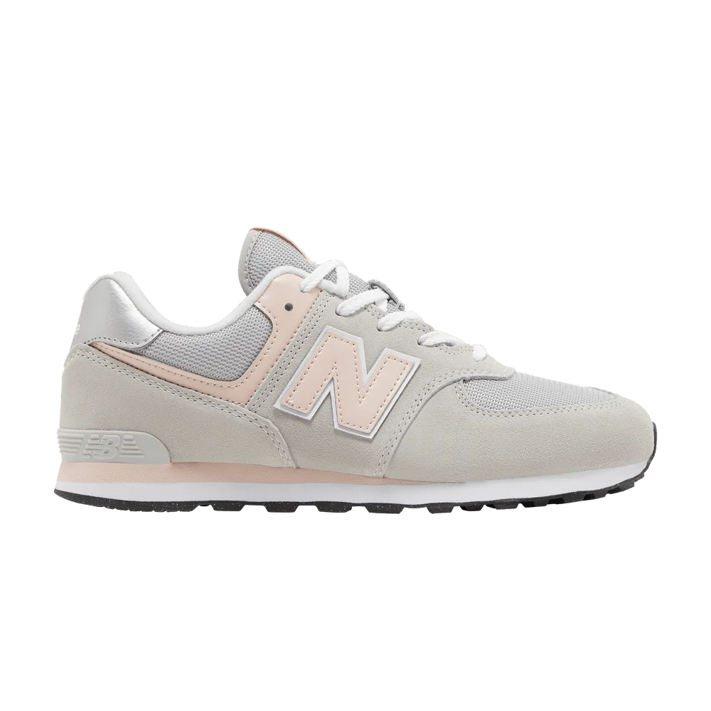 Кроссовки New Balance 574 Big Kid Wide 'Core Pack - Rain Cloud Pink Haze'