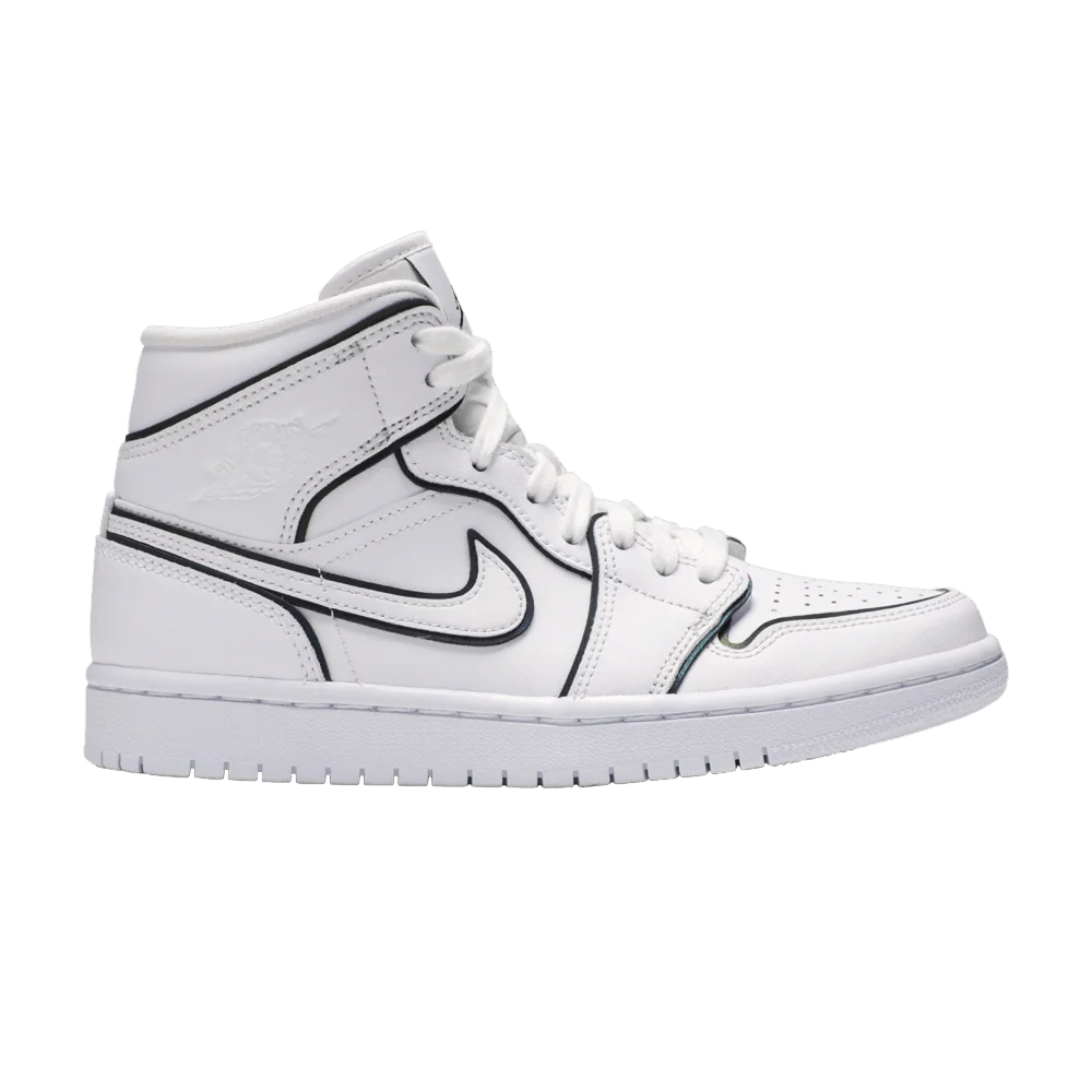 Кроссовки Wmns Air Jordan 1 Mid SE 'Iridescent Trim'