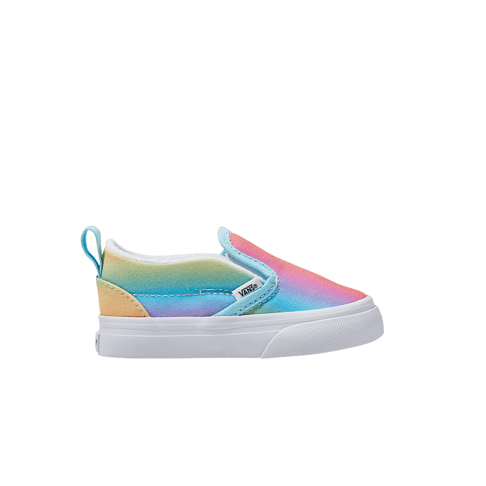 Кроссовки Vans Slip-On V Toddler 'Rainbow'