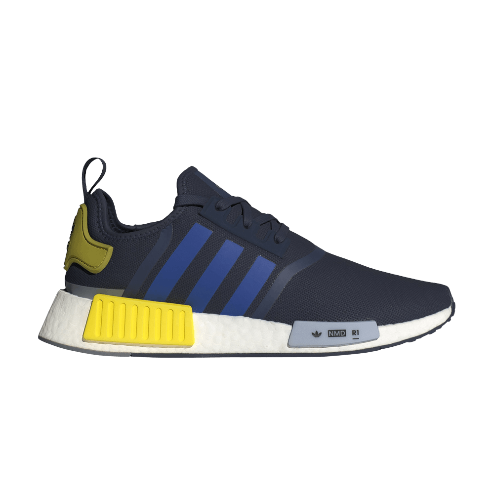 Кроссовки adidas NMD_R1 'Night Indigo Yellow'